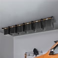 thumbnail image 3 of Ultrawall Overhead Garage Storage Racks for Bins, Ceiling Storage Rack Garage Hanging Organizer for Totes with Adjustable Width, Heavy Duty Ceiling C, 3 of 7