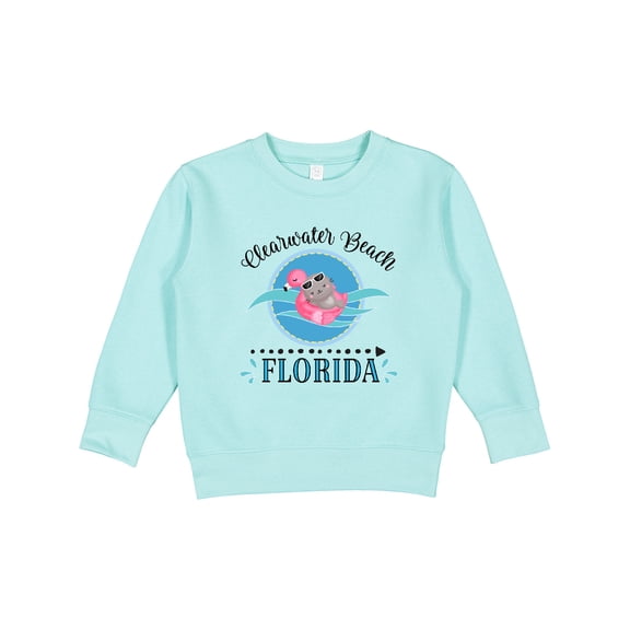 Inktastic Clearwater Beach Florida Trip Toddler Sweatshirt