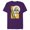 Purple, variant on Master Obi-Wan Kenobi Jedi Knight - Short Sleeve Blended T-Shirt for Adults - Customized-Ocean Blue