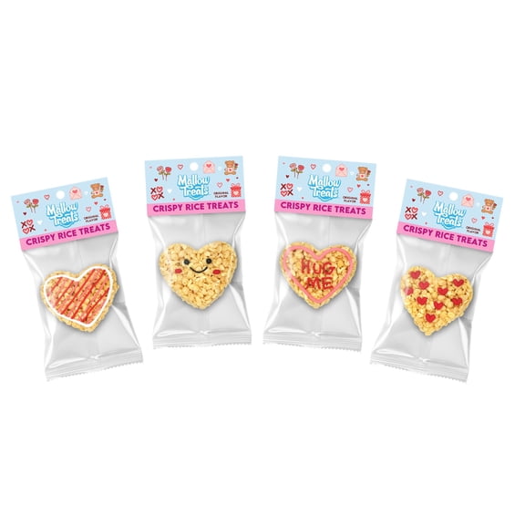 Mallow Treats Valentine Crispy Rice Treat, 0.9 oz.