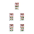 thumbnail image 2 of maskred 1 Set French Tip Press on Nails Gradient Extension Fingernails Tips Removable Fashion Wraps Full Cover DIY Manicure Kit Type 19 2g glue,24Pcs jelly 5Set, 2 of 6