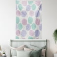 thumbnail image 4 of Dahlia Flower Decor Tapestry, National Local Mexican Flower Ancient Aztec Culture Perennial Roots Plant, Wall Hanging for Bedroom Living Room Dorm Decor, 40W X 60L Inches, Multi, by Ambesonne, 4 of 5