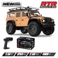 thumbnail image 5 of All Terrain Remote Control Climbing Car Toy 1/16 Scale 4x4WD Model Crawler Car with Powerful Motor and Metal Steering, 5 of 9
