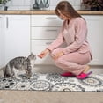 thumbnail image 2 of Kitchen Mat, Cushioned Anti Fatigue Kitchen Rug Set, 2 Pieces Non Slip Waterproof Kitchen Mats for Floor, Comfort Heavy Duty Standing Mat for Kitchen, Laundry, Sink, Office, Desk, 2 of 4