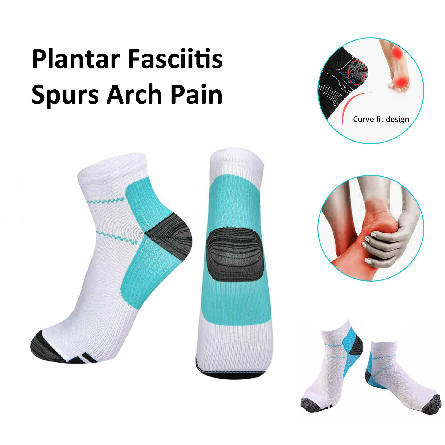 Liwarace Compression Stockings Pressure Nursing Socks For Edema