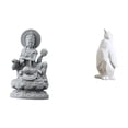 thumbnail image 1 of Figura De Pingüino Guan Yin, Estatua De Buda Feng Shui, Escultura De Resina Artesanal Coleccionable Para Decoración De Centros De Mesa De Interior., 1 of 8