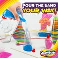 thumbnail image 4 of Creative Kids DIY Super Sand Art and Crafts Activity Kit for Kids – 10 x Sand Art Bottles, 9 x Vibrant Colored Sand Bags & 1 x Glitter Bag – STEM Playset - Craft Gift for Boys & Girls 6 +, 4 of 7