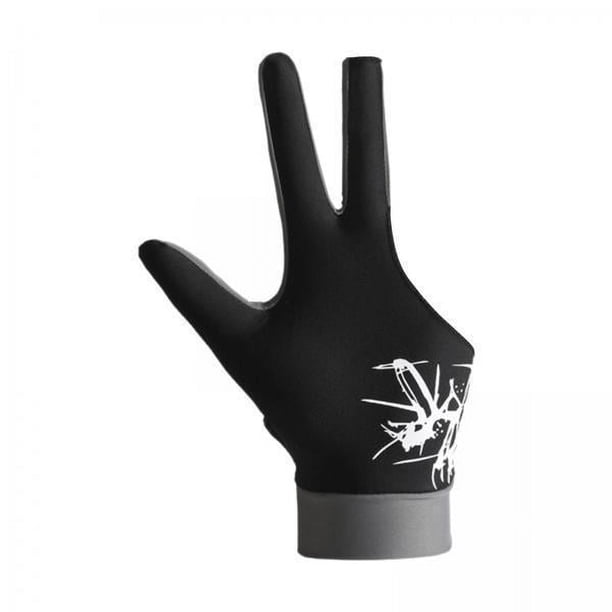 2 Guantes De Billar Para Adultos, Guantes De Juego De Secado Rápido, Guantes De Exhibición Para Mano Izquierda, Empalme Negro