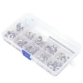 thumbnail image 2 of Bouton-pression, 123 Pcs Kit de Boutons-Pression en Cuir, Kit de Boutons-Pression Conçu pour la Précision, 2 of 9