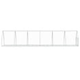 thumbnail image 3 of vidaXL Rabbit Hutch Silver 600x105x120 cm Galvanised Steel, 3 of 5