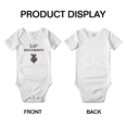 thumbnail image 3 of Cute Baby Rompers Lil' Beetroot Vegetable Funny Boy & Gril Baby Jumpsuit (White, 3-6 Months), 3 of 5