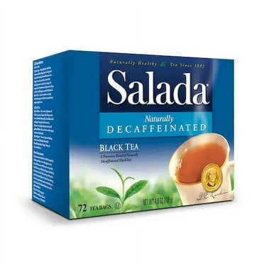 Salada Black Tea Naturally Decaffeinated Tea Bags 72 Ct Box