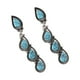 thumbnail image 3 of Pendientes para mujer, regalos para mujer, pendientes de gota de agua de cristal de colores, pendientes colgantes, pendientes para mujer, 3 of 5
