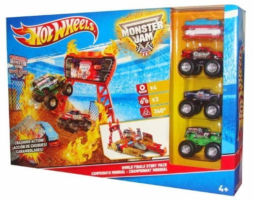 hot wheels monster jam stunt stadium