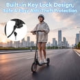 thumbnail image 6 of Electric Scooter with Seat, 8.5" E Scooter for Adults Max Speed 22 MPH, Powerful 350W Motor, 22 Miles Long Range, Max Speed 22 MPH, 6 of 8