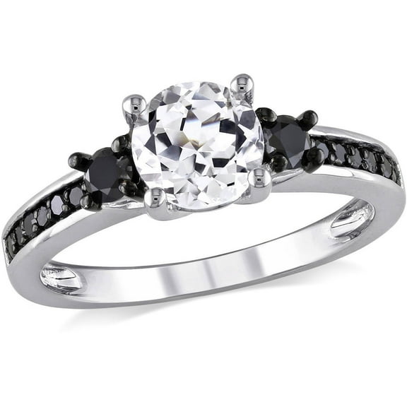 Everly Women's Diamond Sterling Silver Engagement Ring