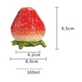 thumbnail image 3 of Fiudx Recipiente de Fresa, Elegante Tetera de Cerámica para Guardar Té, con Cierre Hermético para Mantener La Frescura, Organizador Versátil para La Cocina, Ideal para Guardar Té, Especias y Hierbas,, 3 of 5