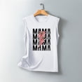 thumbnail image 4 of Nrmvnmi Baseball O-Neck Tank Women Print Baseball Tanks Cute Workout Graphic Casual Summer Sleeveless Vest Top Mothers Day Gifts, 4 of 4