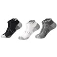 thumbnail image 4 of Men's Colorful Short Basketball Socks 3 Pack Lightweight Cushioned Sport Ankle Socks, 4 of 4
