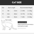 thumbnail image 6 of Cat Recovery Suit for Male and Female Surgical Post Surgery Soft Shirt Clothes Neuter Licking Protective Diapers Outfit Cover, 6 of 6