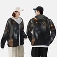 thumbnail image 4 of Lsque Black And Gold White Horse UPF 50+ Lightweight Sun Protection Men's Women's Long Sleeve Shirt, Hoodie Performance -3X-Large, 4 of 9