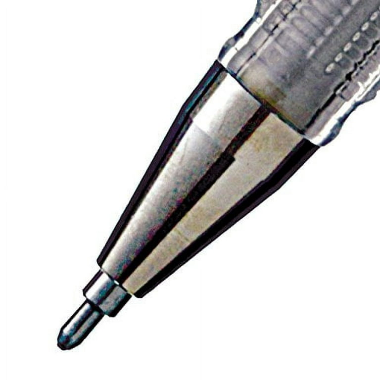 Pentel Needle Tip Gel Ballpoint Pen, Slicci, 0.25mm, Black (BG202-A)