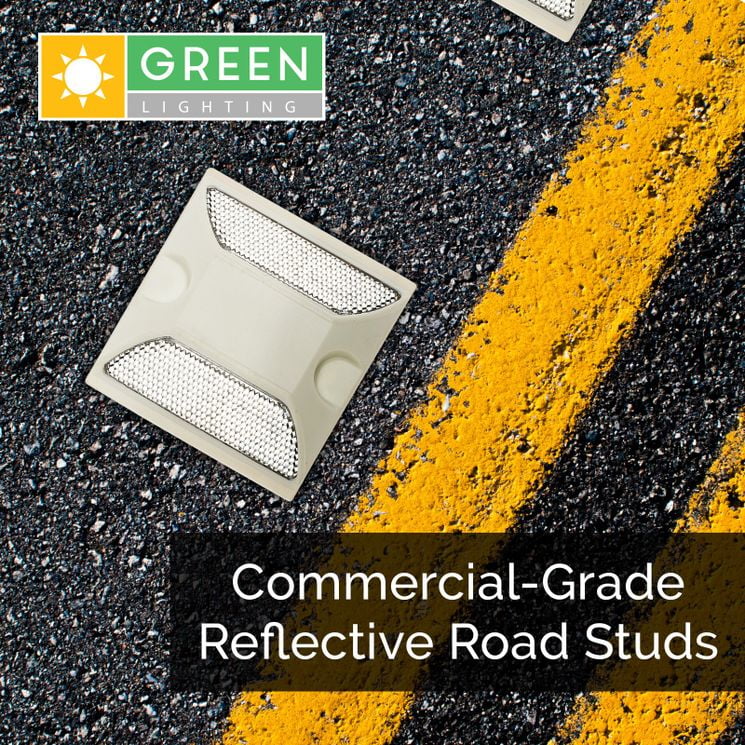 10pcs/pack Yellow Plastic Reflective Road Pavement Marker Freeways Reflector 