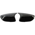 thumbnail image 2 of Compatible For Infiniti M37 M56 Q50 Q60 Q70 QX30 2014-2020 Rear Mirror Cap Rearview Mirror Shell 963744GA0H 963734GA0H(Bright black), 2 of 6