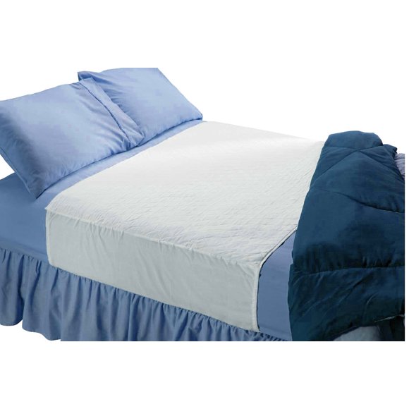 Soft Large Absorbent Waterproof Bed Pad with Tuckable Sides (36 x 60 Inch) - Washable 300x for XL Tuck in Underpad Incontinence Protection for Adult, Child, or Pet