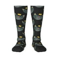 thumbnail image 2 of Picia Women Crew Soft Moisture-wicking Socks Faces Of The Cat Pattern Design Cotton Socks, One Size fit All, 2 of 9