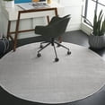 thumbnail image 2 of SAFAVIEH Saylor Coty Geometric Area Rug, Grey, 6'3" x 6'3" Round, 2 of 7