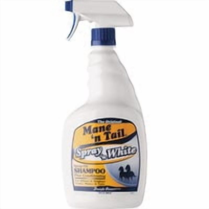 Straight Arrow Mane 'n Tale Spray 'n White Horse Shampoo - Pack of 8 Multipack Supply