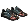 thumbnail image 6 of Rottweiler American flag Shoes Sneakers Black Size 9.5, 6 of 7