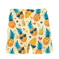 thumbnail image 6 of Aueoeo Funny Graphic Printed Short For Men Hawaiian Beach Shorts Plus Size Quick Dry Elastic Waist Drawstring Shorts With Pockets 5X-L, 6 of 8