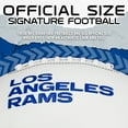 thumbnail image 4 of Franklin Sports NFL Los Angeles Rams Autograph Football - Official Size White Panel Souvenir Football for Autographs + Signatures - NFL Team Fan Shop Memorabilia Football for Display, 4 of 15