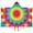 Colorful Tie Dye, variant on Colorful Tie Dye Mandala Pattern Hooded Bath Towel,50"x30" for Ages 3 To 12 Kids, Quick Dry Lightweight Soft Microfiber Hood Beach Towel Cover Up for Kids