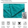 thumbnail image 3 of 52 W x 96 L Pinch Pleat Curtain Room Darkening Velvet Curtain Drapery Panel for Traverse Rod or Track, Living Room Bedroom Meetingroom Club Theater Patio Door (1 Panel), Chocolate outdoor curtains, 3 of 7