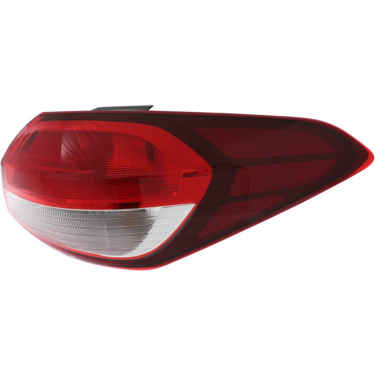 Tail Light Compatible With 2017-2018 Kia Forte Right Passenger Side, Outer  With bulb(s)