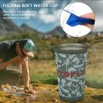 thumbnail image 4 of Botella De Agua Taza plegable para acampar, taza de agua de TPU para maratón al aire libre, ciclismo, carrera de arrastre, 4 of 6