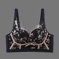 thumbnail image 1 of FcBaudy Bras for Women Everyday Bras Women Ethnic Style Comfortable Without Steel Rings Characteristic Pattern Magnetic Small Chest Collection Underwear Desire Bra Women Underwear, 1 of 3