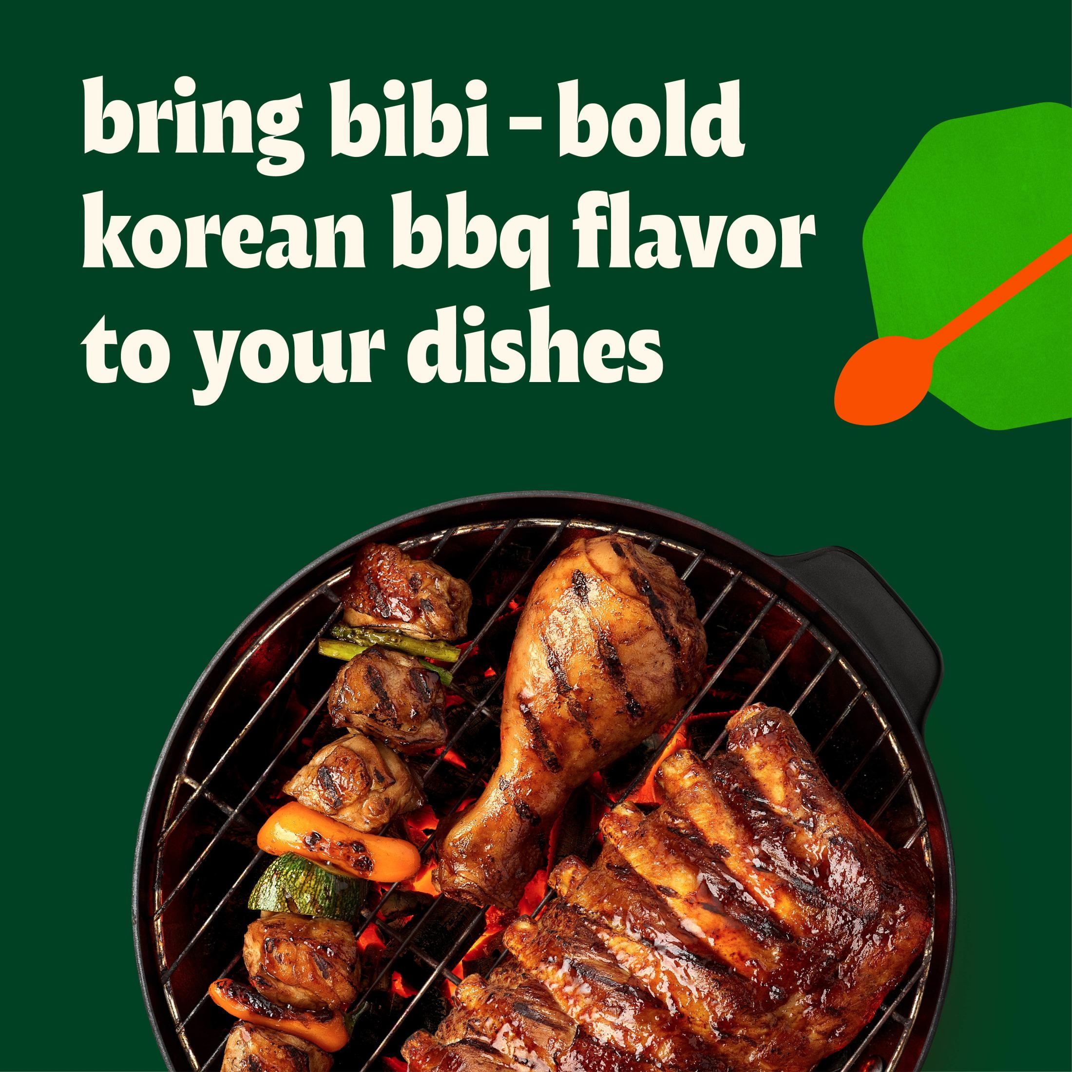 (6 pack) Bibigo Original Korean BBQ Marinade & Sauce, 16.9 oz