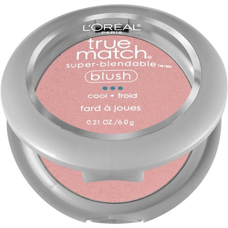 L'Oreal Paris True Match Super-Blendable Blush, Tender Rose C3-4, 0.21 oz