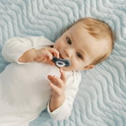 Dr. Browns Advantage One-Piece Silicone Baby Pacifier, Fully Symmetrical, Neutral, 0-6M, 3 Pack