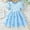 Blue, variant on RTKFRFLM Baby Girls Princess Dress Lace Mesh Tutu Gown for Toddler First Birthday Party Wedding Guest Special Occasion Formal Wear Dress Blue 4-5 Years