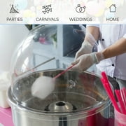 Electric Commercial Cotton Candy Machine / Floss Maker Pink VIVO CANDY-V001