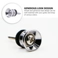 thumbnail image 2 of MasteelfCA 2pcs Guitar Strap Button Buckle Pegs Lock Button Metal End Pins Professional Bass Strap Studs, 2 of 8