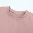 thumbnail image 5 of EnJoCho Kids Toddler Summer Outfit Girls Cotton T-Shirt Shorts 2 Pcs Clothing Set Plain Children 𝖳racksuit 9M-13Y Basic Comfort Tee Shorts, 5 of 9