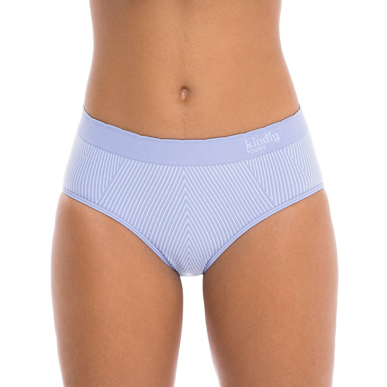 3-Pack Kindly Yours Womens XL (16-18) Seamless Hipster Panties Underwear  for sale online