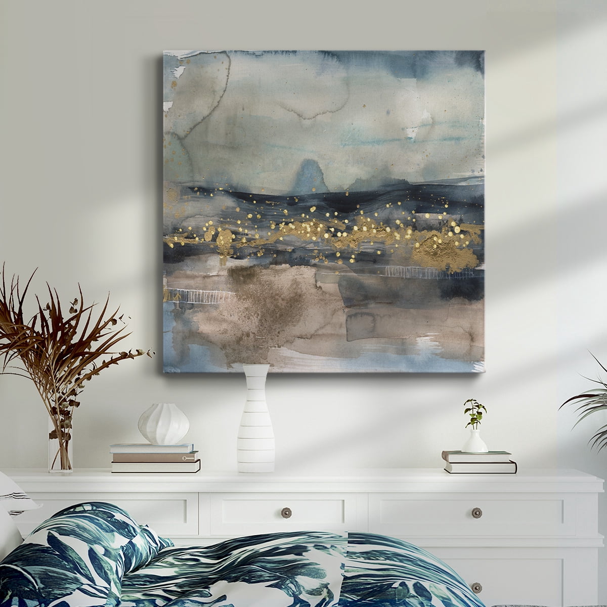 Wexford Home Golden Light on the Horizon II-Premium Gallery Wrapped Canvas, 24" x 24" - Ready to Hang