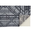 thumbnail image 4 of Feizy Vivien Modern Geometric, Gray/Blue, 5' x 8' Area Rug, Easy Care Stain Resistant Kid Friendly, Area Rug for Living Room and Bedroom, 4 of 7